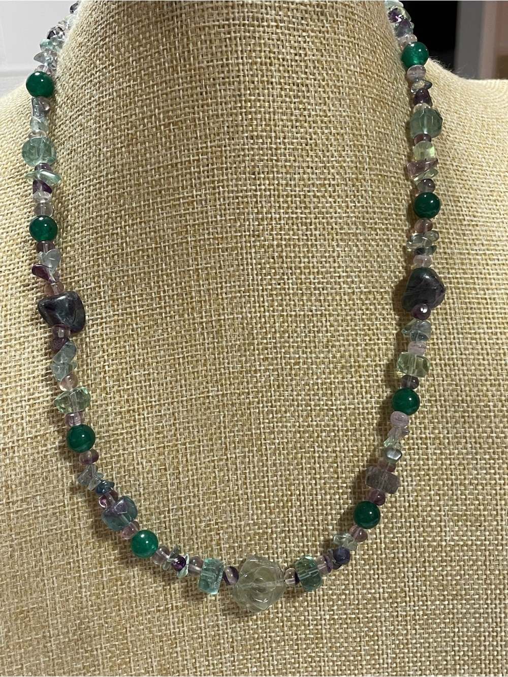 Artisan Made Fluorite Necklace